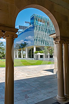 The old and the new of the Queensland University of Technology QUT