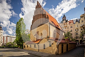 The Old-New Synagogue is the oldest active synagogue in Europe, completed in 1270 and is home of the legendary Golem