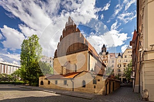 The Old-New Synagogue is the oldest active synagogue in Europe, completed in 1270 and is home of the legendary Golem