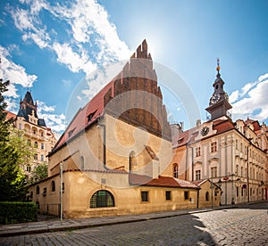 The Old-New Synagogue is the oldest active synagogue in Europe, completed in 1270 and is home of the legendary Golem