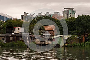 Old and new at Tamsui waterfront