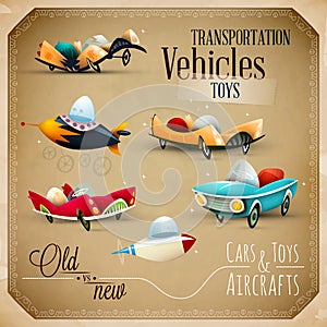 Old and New Toys | Aircraft, planes and Vehicles