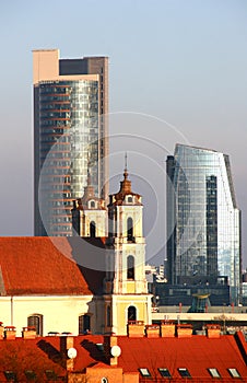 Old and new Vilnius