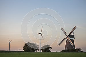 Old and new windmills