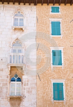 Old and New Window Shutters