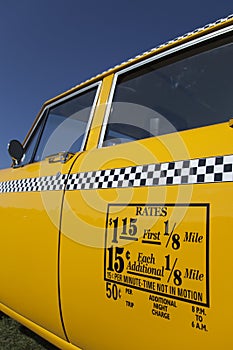 Old New York Cab Rates