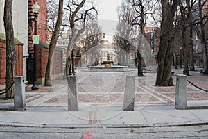 Old North Church and Paul Revere Statue
