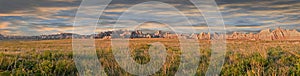 Old Northern Road Badlands Panorama