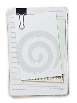 Old notepad