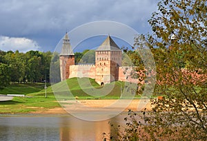 The Old Novgorod brik Kremlin