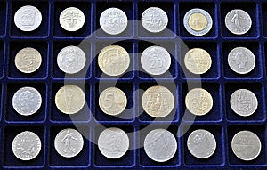 Old numismatic collection