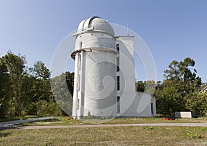 Old observatory building photo