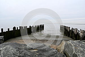 Old Ocean Pilings