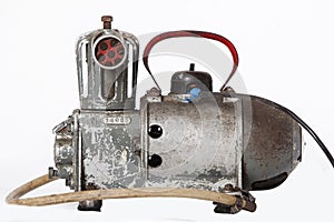 Old oil compressor