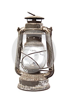 Old oil lamp