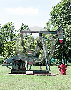 Old oil pump