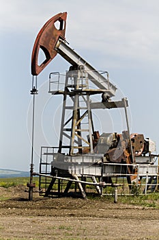 Old oilwell photo