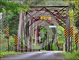 Old One Lane Steel Bridge