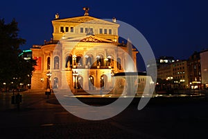 Old Opera in Fankfurt, Germany