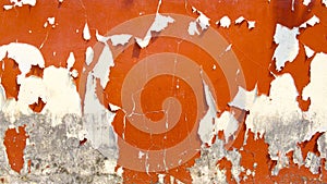 old orang cement background