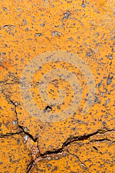 Old orange brick texture or background