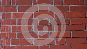 Old orange brick wall. Brick wall, masonry texture, brickwork pattern background