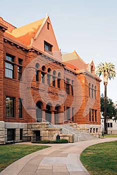 The Old Orange County Courthouse, in downtown Santa Ana, California photo