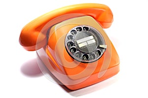 Old Orange Phone