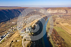 Old Orhei Orheiul Vechi village in Republic of Moldova