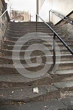 Old Original Staircase in `The Rocks` District