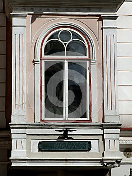 Old ornamented window