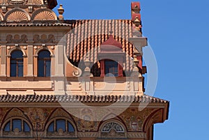 Old ornate building facade