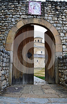 Old Orthodox monastery in Serbia