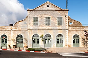 Old Ottoman Train station in Jerusalem