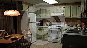 old outdated kitchen