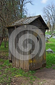 Old outhouse