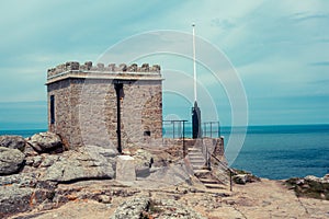 Old outpost on the coast