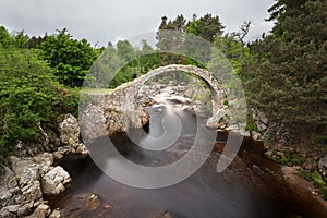 The Old Packhorse Bridge, Carrbridge by Aviemore, Scotland