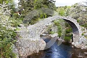 Old Packhorse bridge, Carrbridge, Highlands, Scotland