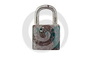 Old padlock