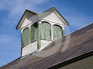 Old Painted Cupola on a Vermont Barn