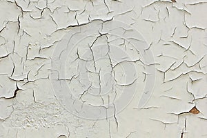 An old painted wall. Background of damage surface