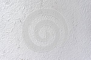 Old painted white wall background texture