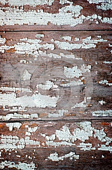 Old painted wood background