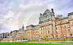 Old Palace of Justice on Champ de Mars in Montreal, Canada