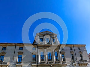 The old Palazzo in Vicenza designed by Andrea Palladio