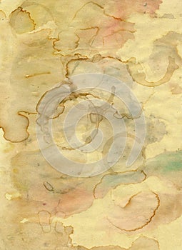 Old paper with blobs photo