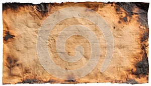 Old paper with burnt backgrounds document texture.