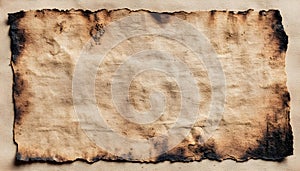 Old paper with burnt backgrounds document texture.