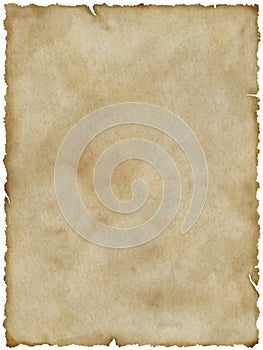 Starý papír (ořezovou cestou) 